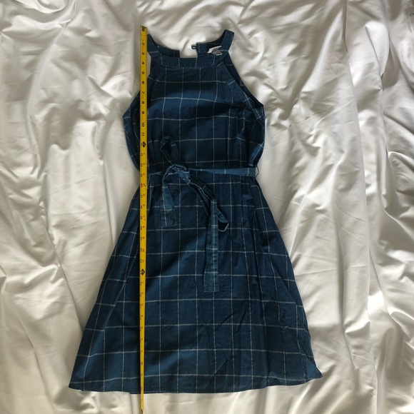 Blue grid a new day dress - Picture 5 of 8